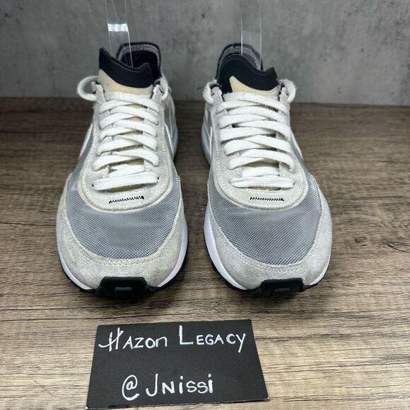 Nike~Women's~Waffle One Casual Sneaker GrayBlack Sneakers~Size 6.5 - Picture 3 of 8